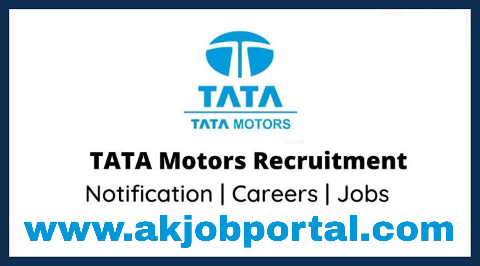 Tata Motors Ltd. Company Recruitment 2023